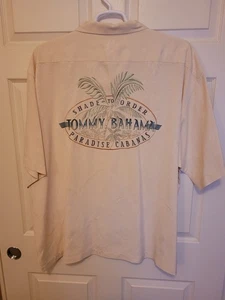 Camisa hawaiana Tommy Bahama para hombre XXL Paradise 100 % seda manga corta - Imagen 1 de 8