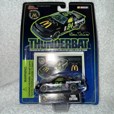 Литой автомобиль Bill Elliott No94 Nascar ThunderBat McDonald масштаб 1:64 - Изображение 1 из 4