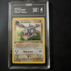 Aerodactyl (Prerelease) 01/62 1ª Edición Wotc Promo Holo ETIQUETA 4 - Imagen 1 de 3