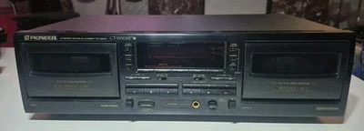 ✅️ Stereo Double Cassette Deck PIONEER CT-W505R (TESTÉ) ✅️ - image 1 of 2