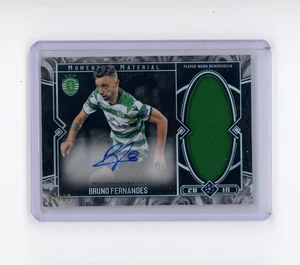 2017-18 Topps Museum Collection Bruno Fernandes Momentous Relic Patch Auto /99 - Picture 1 of 2