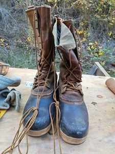 Grizzly Boot Company Chalk Boots Sorel Dry Pack Liners Sz 12 - Picture 1 of 6