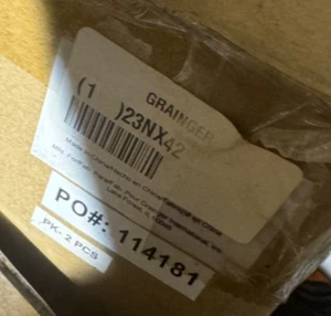 2 Ruote ventola DAYTON NUOVE 23NX42 VE1YNW3WG - Foto 1 di 2