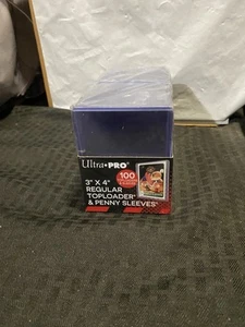 Ultra Pro 3X4 Regular Top Loads And Soft Sleeves 100 Count Pack - Picture 1 of 4