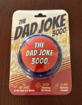 The Dad Joke 3000, Divertido Mordaza Regalo Para Padres, Juega 75+ Chistes Cheesy Dad, NUEVO Foto 1 de 3