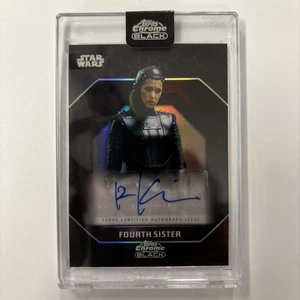2024 Star Wars Chrome Black Dark Side Auto #ADS-RK RYA KIHLSTEDT Fourth Sister - Picture 1 of 2