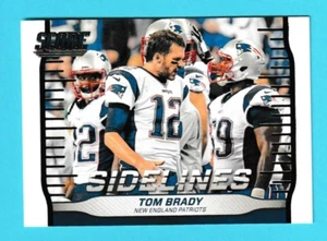 2016 Panini Score Sidelines Tom Brady New England Patriots #2 - Imagen 1 de 2