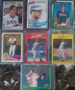 Famous California Angels 7-Card Set, Plus Autographed Card - Picture 1 of 15