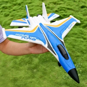 Blue G1 Waterproof Remote Control Drone Model Aircraft Anti-Fall Fixed Wing Toy - Picture 1 of 23