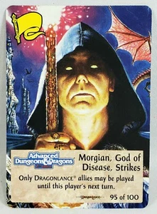 AD&D SPELLFIRE 1st Ed 95/100 MORGIAN, GOD, STRIKES Dragonlance Common Card 94  - Bild 1 von 2