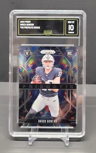 2024 Panini Prizm - Prizmatic Brock Bowers #20 (RC) GMA 10 GEM MINT - Imagen 1 de 2