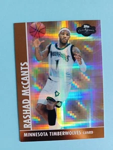 2008-09 TOPPS CO-SIGNERS RASHAD MCCANTS #58 HYPER BRONZE #02/50 TIMBERWOLVES - Picture 1 of 3