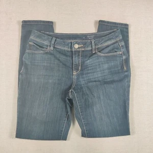 Women's Simply Vera by Vera Wang Skinny Jeans sz 4 Dark Wash Stretch Denim - Picture 1 of 7