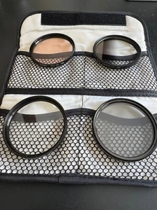 Genuine Set of Four Tiffen USA 62mm Lens Filters-See Discriptions-Excellent - Picture 1 of 6