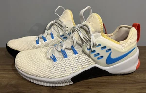 Nike Free Metcon AH8141-041 Blue Hero Platinum White Sneakers Shoes Mens US 9.5 - Picture 1 of 13