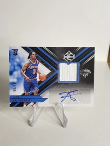 Parche limitado Panini 2022-23 automático/99 Trevor Keels New York Knicks radiocontrol VER FOTO - Imagen 1 de 4