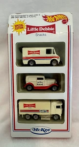 HOT WHEELS LITTLE DEBBIE MCKEE 3 CAR SET - Picture 1 of 4