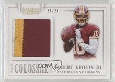 2013 Panini National Treasures Colossal Materials Prime /25 Robert Griffin III