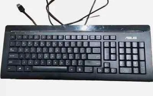 ASUS Black Wired Keyboard KB34211 - Sleek & Reliable Office & Gaming Keyboard - Picture 1 of 1
