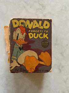 Better Little Book - Donald Forgets To Duck, 1939 - Picture 1 of 9