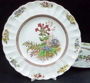 Spode Rosalie Lotto di 2 Piatti Insalata S1878 - Foto 1 di 4