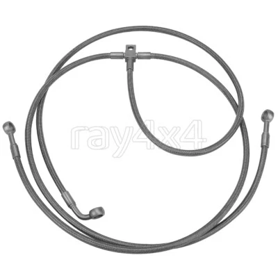 Línea de manguera de freno delantero 1911003 para Polaris Outlaw 450 500 525 2007 2008-2011 Foto 1 de 4