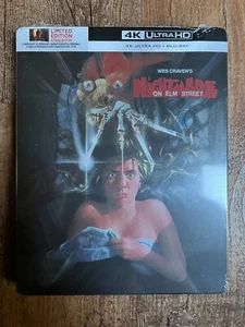 Wes Craven's Nightmare on Elm Street w. Steelbook (4K UHD + Blu-ray, Import) NEW - Picture 1 of 5