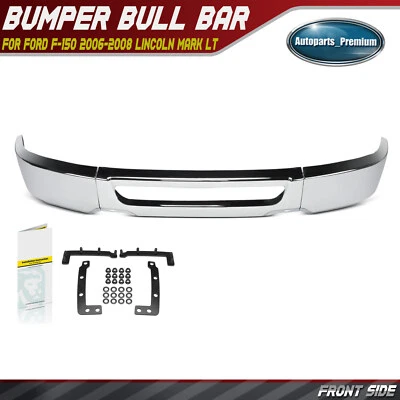 Хромированная лицевая панель переднего бампера для Ford F-150 2006-2008 Lincoln Mark LT 2007-2008 - Изображение 1 из 4