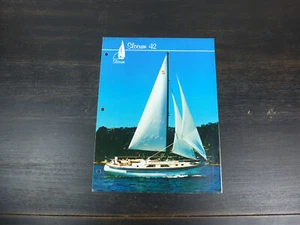 Slocum 42 original factory sailboat brochure - Picture 1 of 4