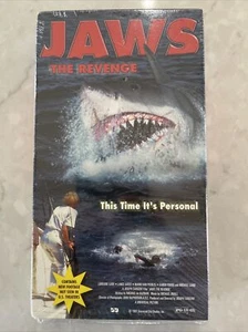 RARE JAWS The Revenge VHS 1998 GoodTimes Home Video Factory Sealed! New Footage - Picture 1 of 6