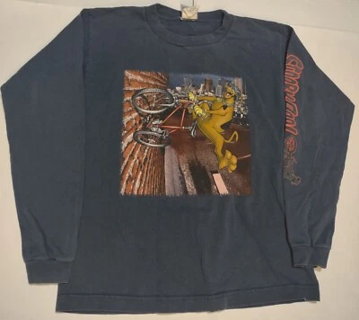 Cartoon Network VTG 90's Scooby Doo! Wear R U? Boy's L(14-16) Graphic Long... - Image 1 of 4
