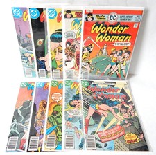 Wonder Woman Vol 1 Comic Lot #224 to #239 (10 Books) DC 1976-1978 Bronze Age