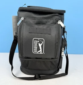 PGA Mini Golf Bag Insulated Cooler Bag Holds up to 10 Cans Black NWT - Picture 1 of 11