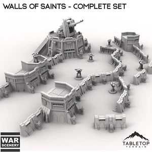 Wall of Saints - Grimdark Gothic Wargaming Tabletop - Picture 1 of 6