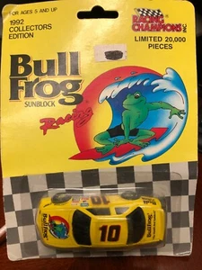 Racing Champions 1992 Bullfrog Sunblock Racing - Bild 1 von 2