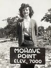ZC Photo Beautiful Woman Pretty Lovely Lady Mohave Point Wood Sign 7000 Ft 1948