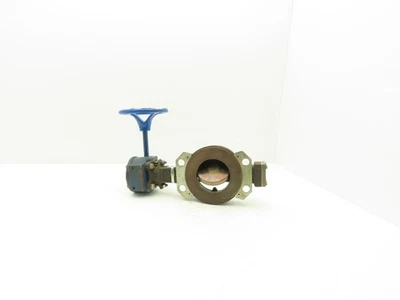 Keystone 360-101 K-Lok 3" Wafer Butterfly Valve Manual Worm Gear Actuator - Image 1 of 4