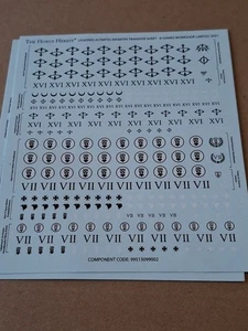 Warhammer 40K Horus Heresy Legiones Astartes Infanterie Transferbogen ungeschnitten - Bild 1 von 3