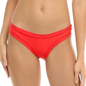 Costume da bagno donna nuovo con etichette body guanto standard Audrey vita bassa bikini fondo, taglia L - Foto 1 di 6