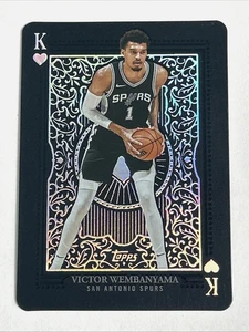 2025 Topps NBA Case Hit Victor Wembanyama All Kings SSP Card SPURS - Picture 1 of 14