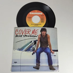 Bruce Springsteen "Cover Me" "Jersey Girl" 45 Tested Vg+ Columbia Picture Sleeve - Picture 1 of 6