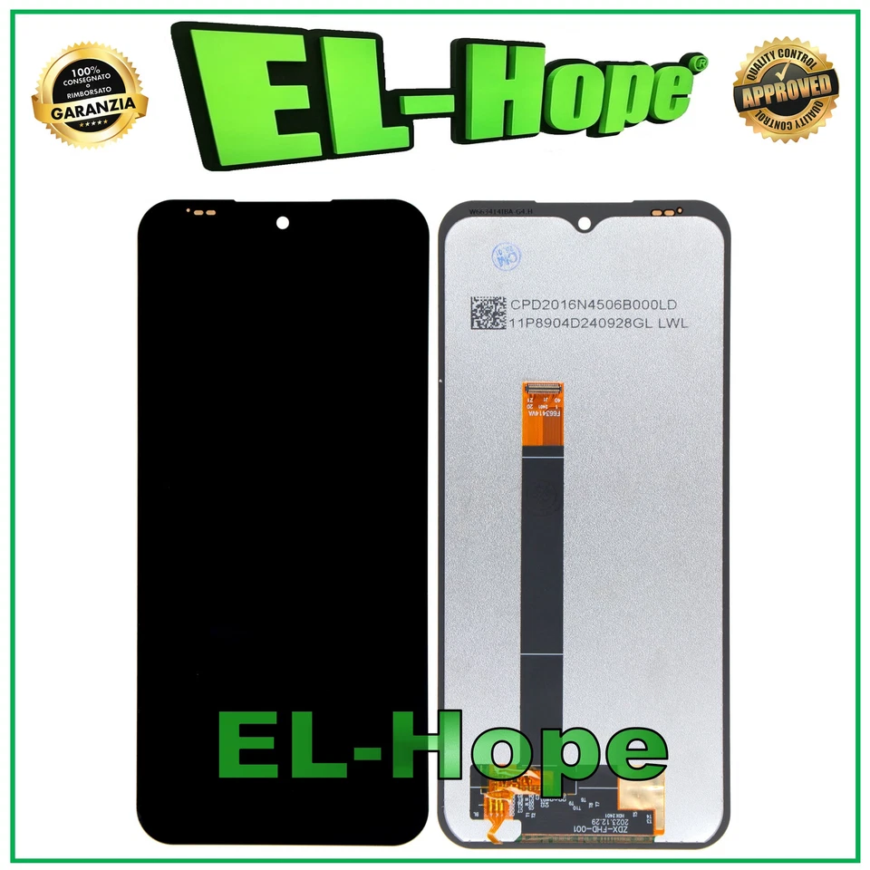 DISPLAY LCD PER CUBOT KINGKONG X TOUCH SCREEN VETRO SCHERMO ASSEMBLATO NERO - Immagine 1 di 1