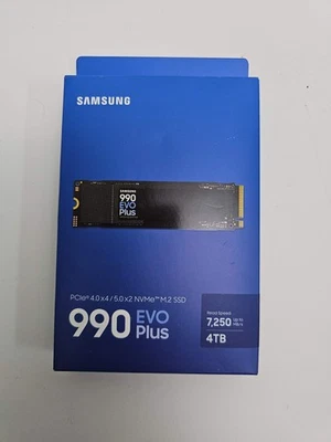 Nuevo SSD Samsung 2280mm 990 Evo Plus 4TB M.2 NVMe Gen 4.0 x 4 Foto 1 de 2