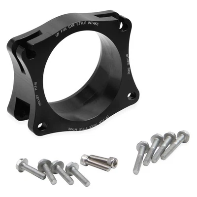 For Chevy Camaro 1993-2018 Holley Throttle Body Angle Adapter - Image 1 of 4