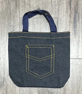 Kleinkind Mädchen Jeans Handtasche mit Griffen - Bild 1 von 5