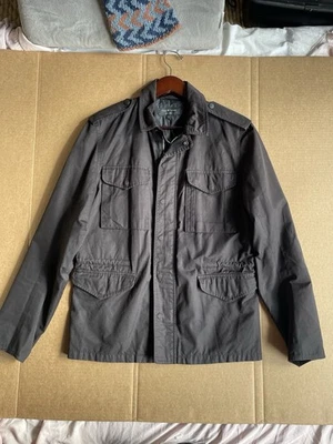 Rag And Bone Men’s Black Military Field Jacket Sz 40 - Image 1 of 4