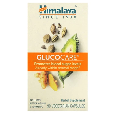 Glucocare, 90 cápsulas vegetarianas Foto 1 de 3