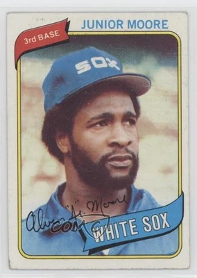 1980 Topps Junior Moore #186 - Image 1 of 2