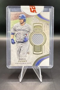 Danny Jansen 2021 Topps Tier One Game Worn Relic /399 Toronto Blue Jays - Picture 1 of 3