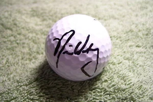 NICK WATNEY PGA GOLF SIGNED GOLF BALL W/COA - Picture 1 of 1